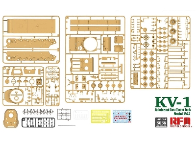 KV-1 Reinforced Cast Turret Tank Model 1942 - image 2