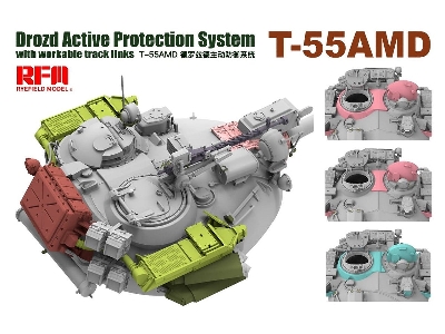 T-55AMD Drozd Active Protection System - image 3