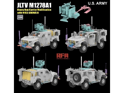 JLTV M1278A1 Heavy Gun Carrier w/M153 CROWS II - image 3