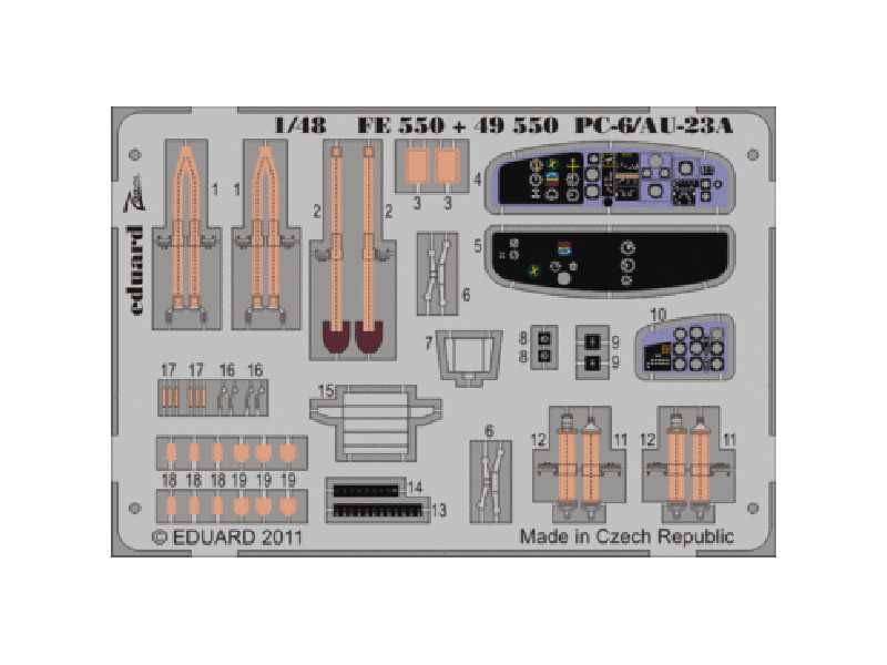 PC-6/ AU-23A S. A 1/48 - Roden - - image 1