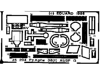 Pz.38(t) Ausf. G 1/35 - Maquette - image 4