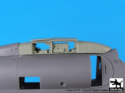 A -4 Skyhawk Spine Electronic And Tail (For Hobby Boss) - image 3