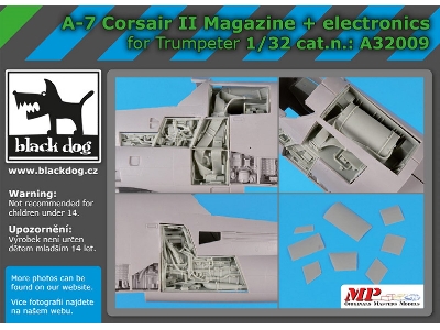 A-7 Corsair Ii Magazine And Electronics (For Trumpeter) - image 1