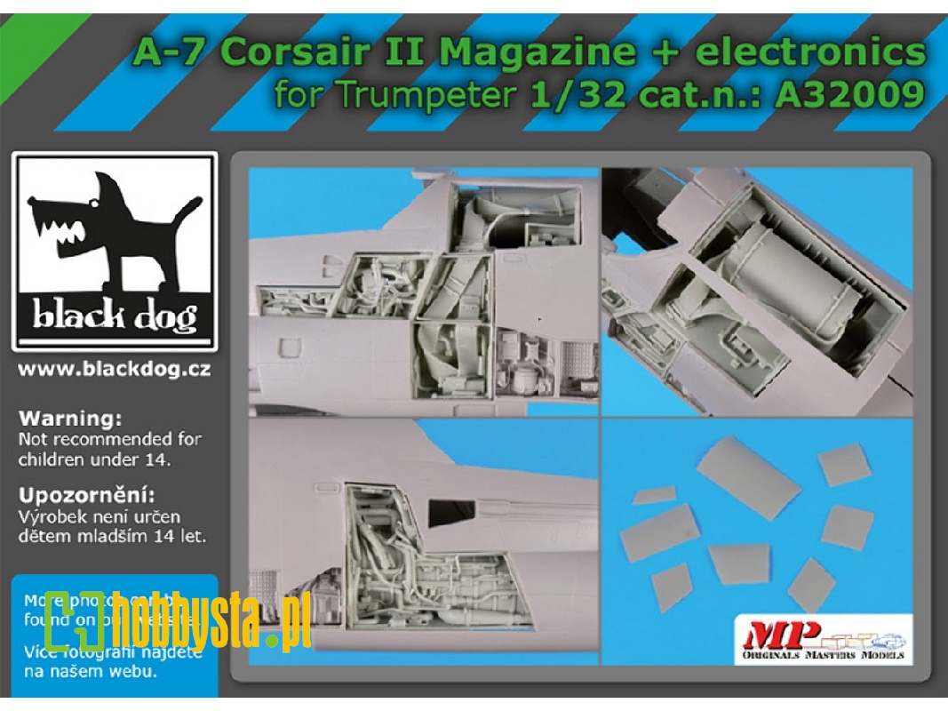 A-7 Corsair Ii Magazine And Electronics (For Trumpeter) - image 1