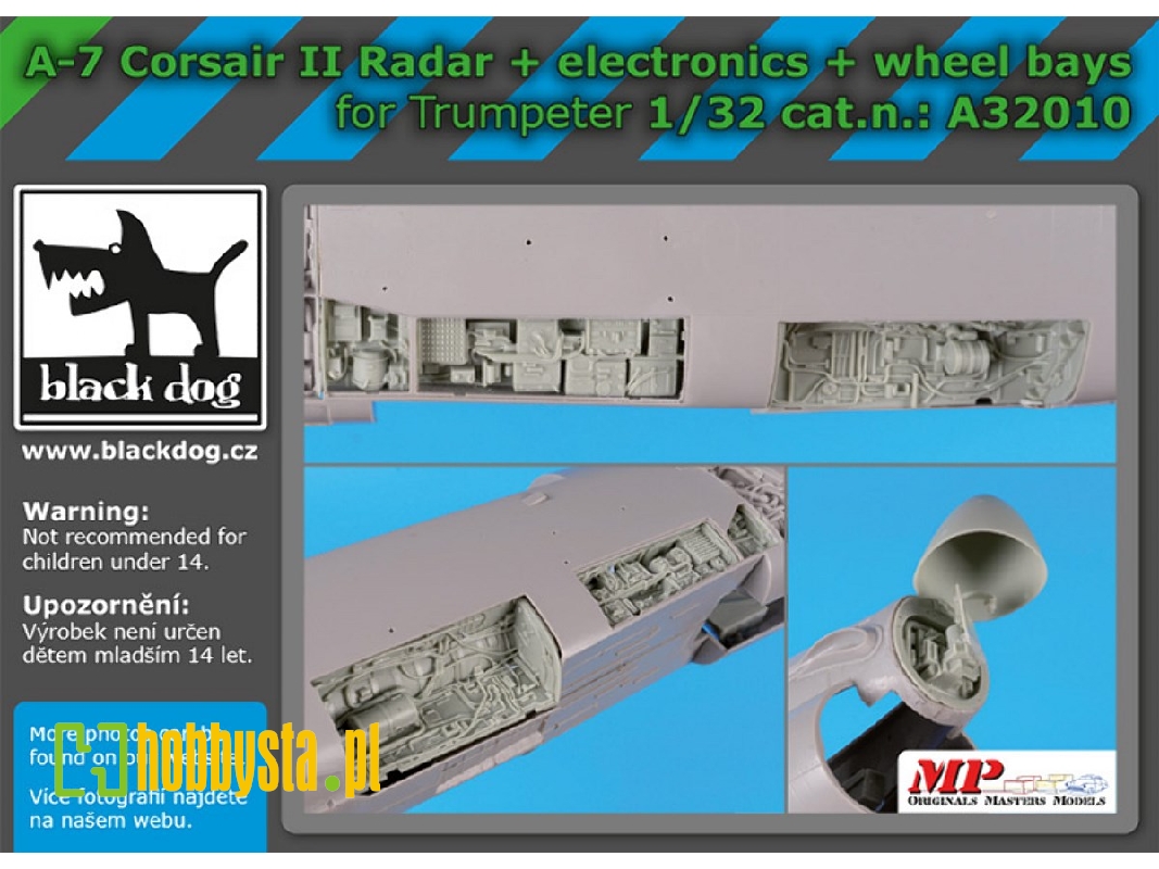 A-7 Corsair Ii Radar, Electronics And Wheel Bays (For Trumpeter) - image 1