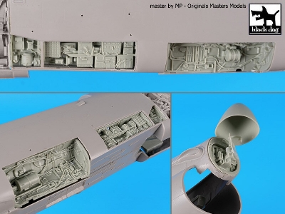 A-7 Corsair Ii Radar, Electronics And Wheel Bays (For Trumpeter) - image 2