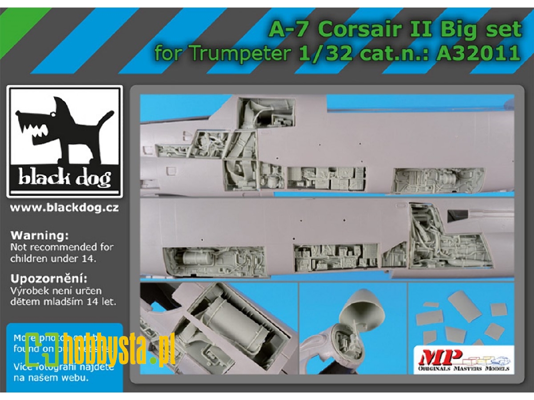 A-7 Corsair Ii Big Set (For Trumpeter) - image 1 A-7 Corsair Ii Big Set (For Trumpeter) - image 1