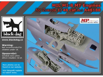 Mil Mi-8 Mt Engines (For Zvezda) - image 1