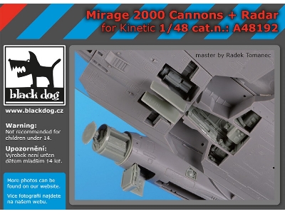 Mirage 2000 Cannons And Radar (For Kinetic) - image 1