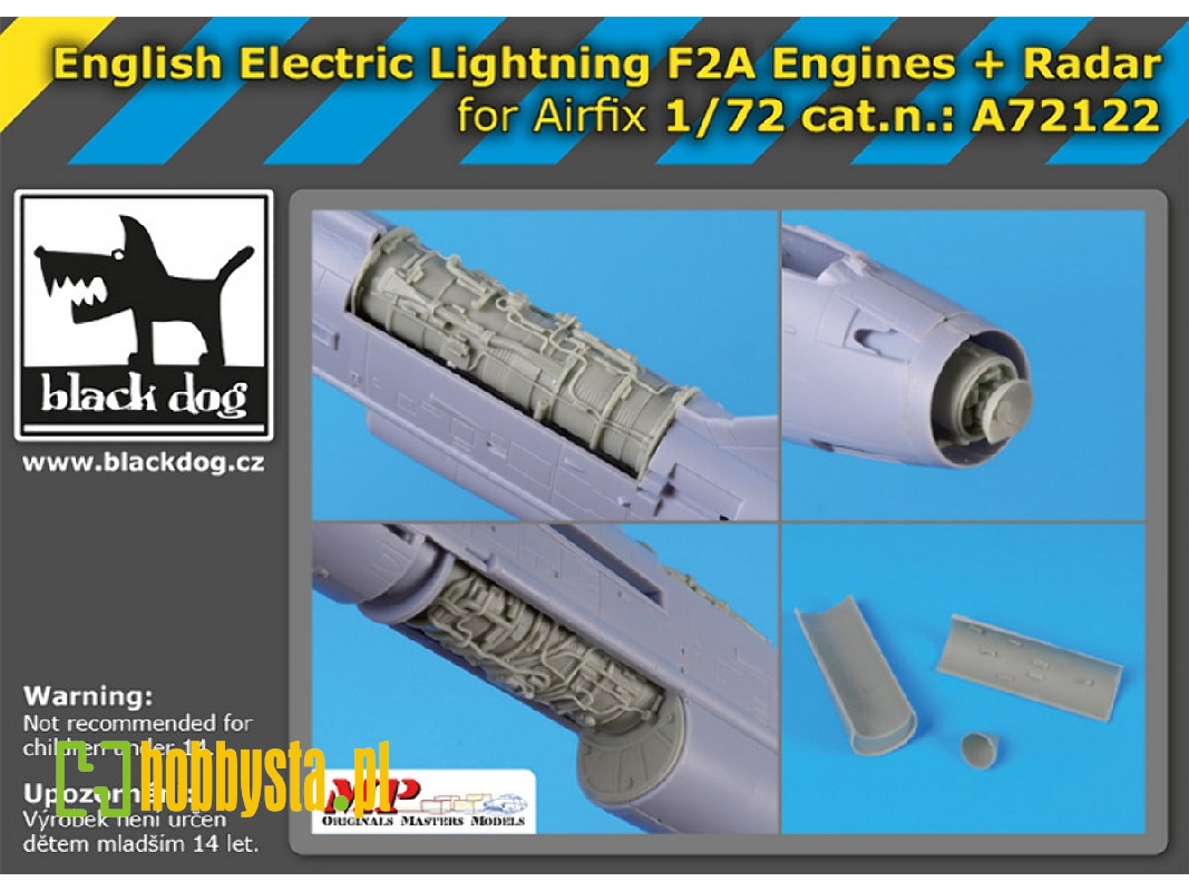 English Electric Lightning F2a Engines And Radar (For Airfix) - image 1