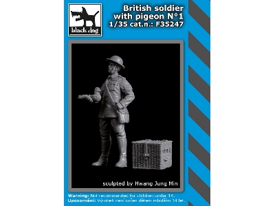 British Soldier With Pigeon No. 1 - image 1