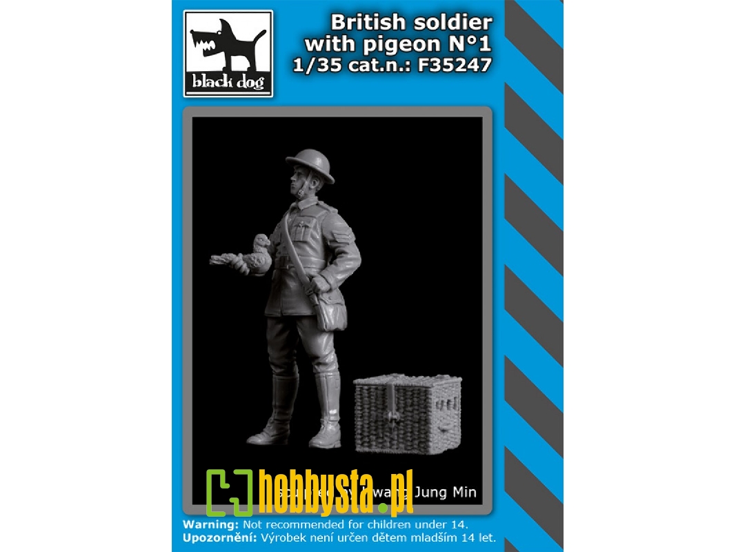 British Soldier With Pigeon No. 1 - image 1