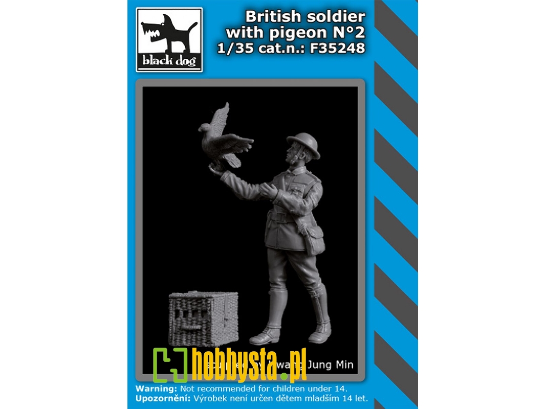 British Soldier With Pigeon No. 2 - image 1
