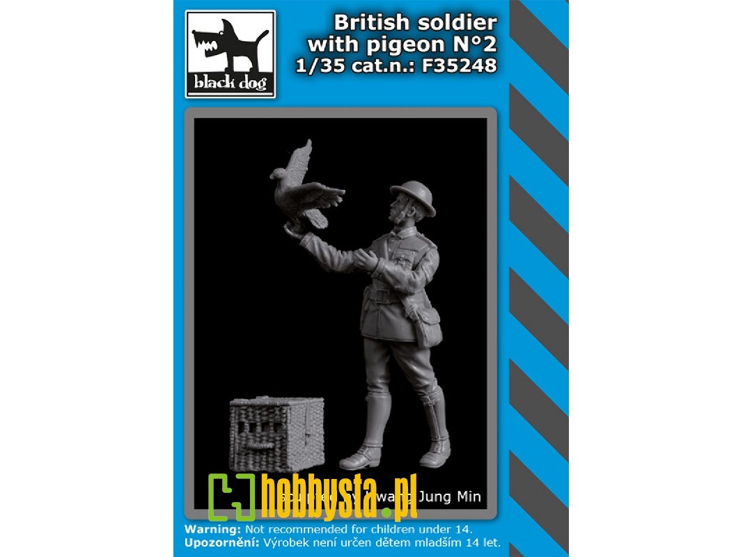British Soldier With Pigeon No. 2 - image 1 British Soldier With Pigeon No. 2 - image 1