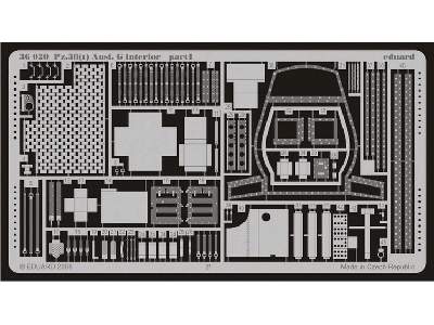 Pz.38(t) Ausf. G interior 1/35 - Dragon - image 2