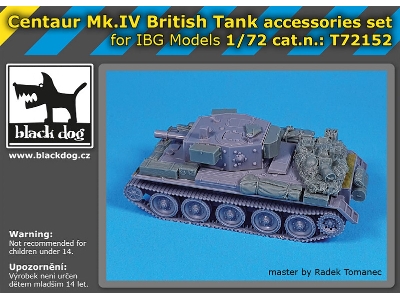 Centaur Mk.Iv British Tank Accessories Set (For Ibg) - image 1
