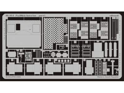 Pz.38(t) interior 1/35 - Tristar - image 1