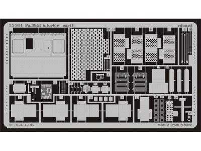 Pz.38(t) interior 1/35 - Tristar - image 2