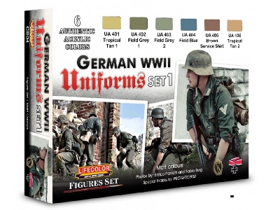 Cs04 - German Uniforms Wwii Set #1 - image 1