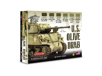 Cs11 - Us Olive Drab Colours Set - image 1