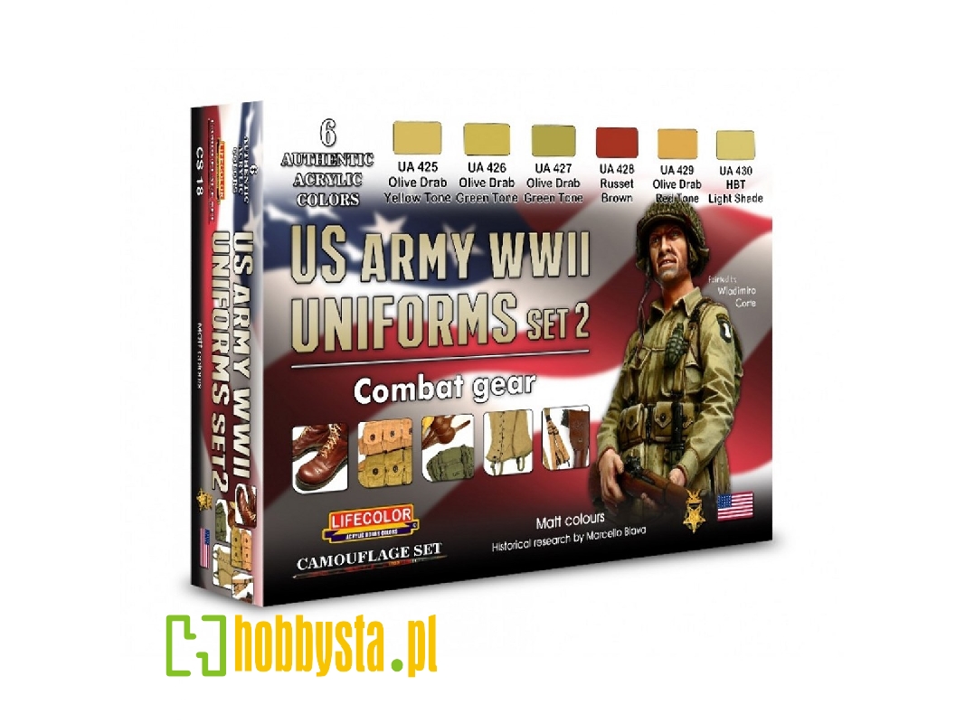 Cs18 - Wwii Us Army Uniforms Set 2 - image 1