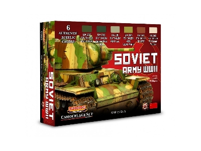 Cs23 - Soviet Wwii Army Tanks And Vehicles Set - image 1