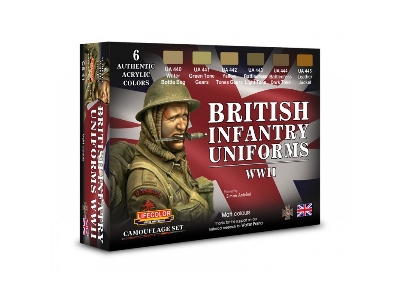 Cs41 - British wwii Infantry Uniforms Set - image 1