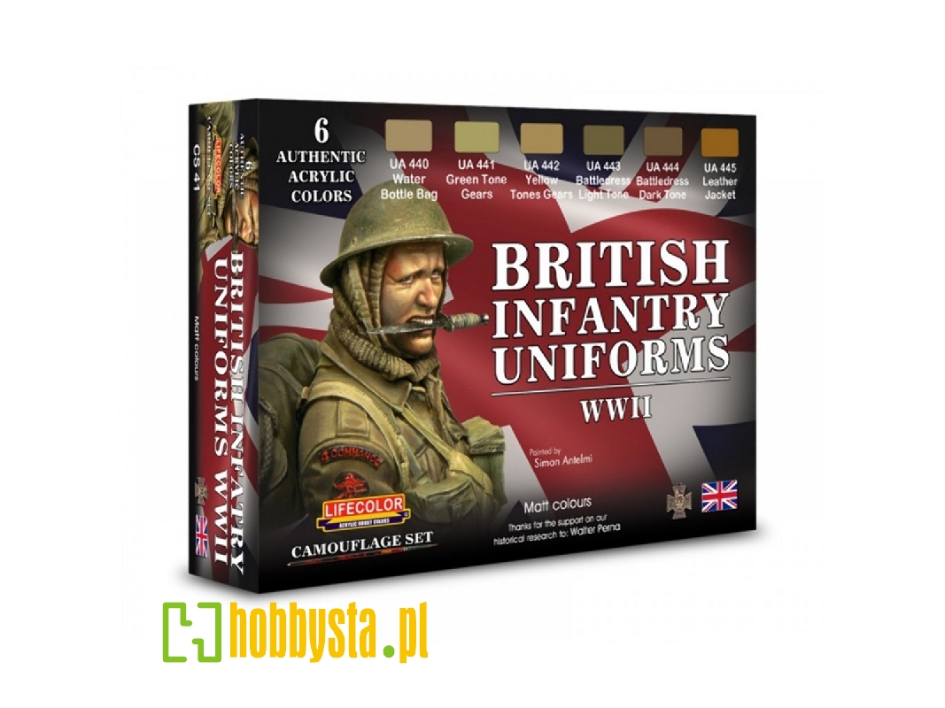 Cs41 - British wwii Infantry Uniforms Set - image 1