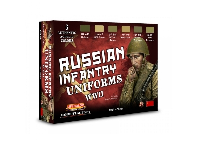 Cs42 - Russian Wwii Infantry Uniforms Set - image 1