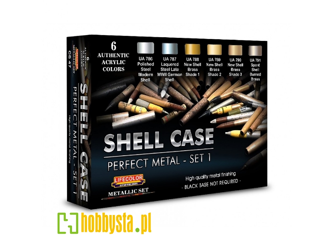 Cs47 - Shell Case Perfect Metal Set 1 - image 1 Cs47 - Shell Case Perfect Metal Set 1 - image 1