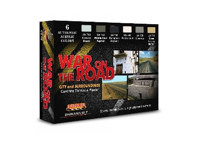 Cs49 - War On The Road - Concrete Tarmac & Plaster set - image 1