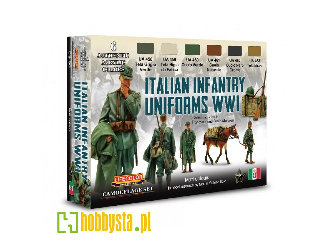 Cs50 - Italian Wwi Infantry Uniformsset - image 1