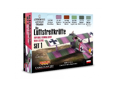 Cs57 - Die Luftstreitkräfte Imperial German Army Wwi Set - acrylic Paint Set - image 1