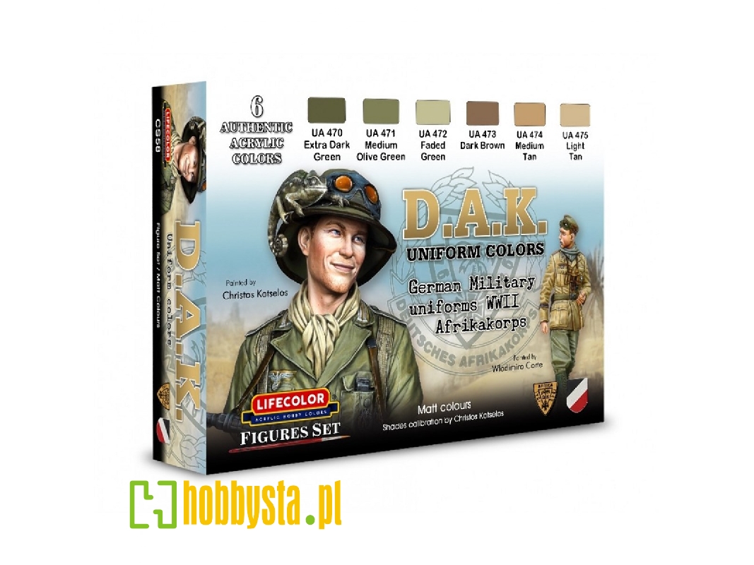 Cs58 - German Afrikakorps (Dak) Uniforms Set  - image 1