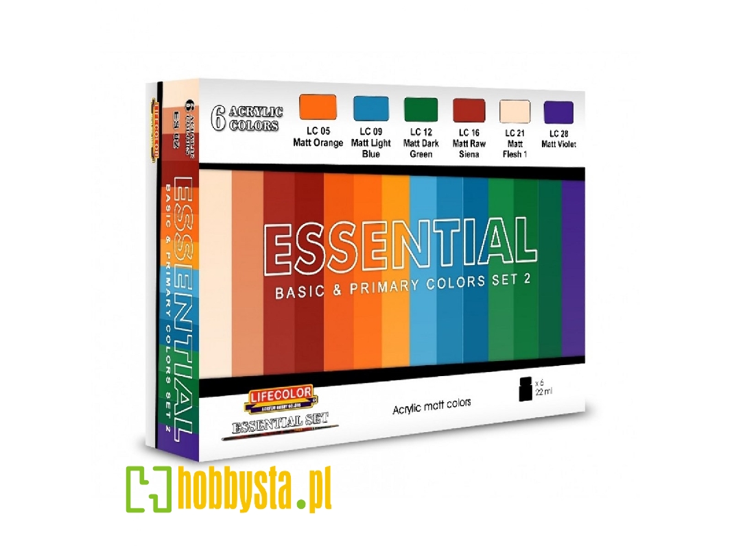 Es02 - Essential Basic & Primary Colors Set 2 - image 1