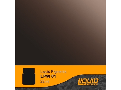 Lpw01 - Burnt Umber liquid Pigments Washes - image 1