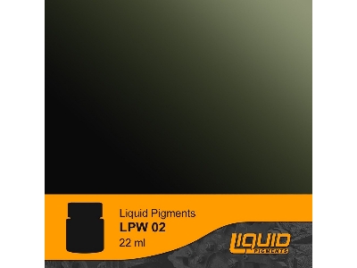 Lpw02 - Black Umber liquid Pigments Washes - image 1