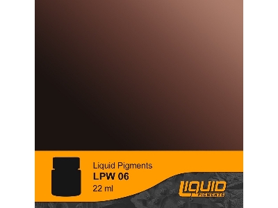 Lpw06 - Deep Rust Liquid Pigments Washes - image 1