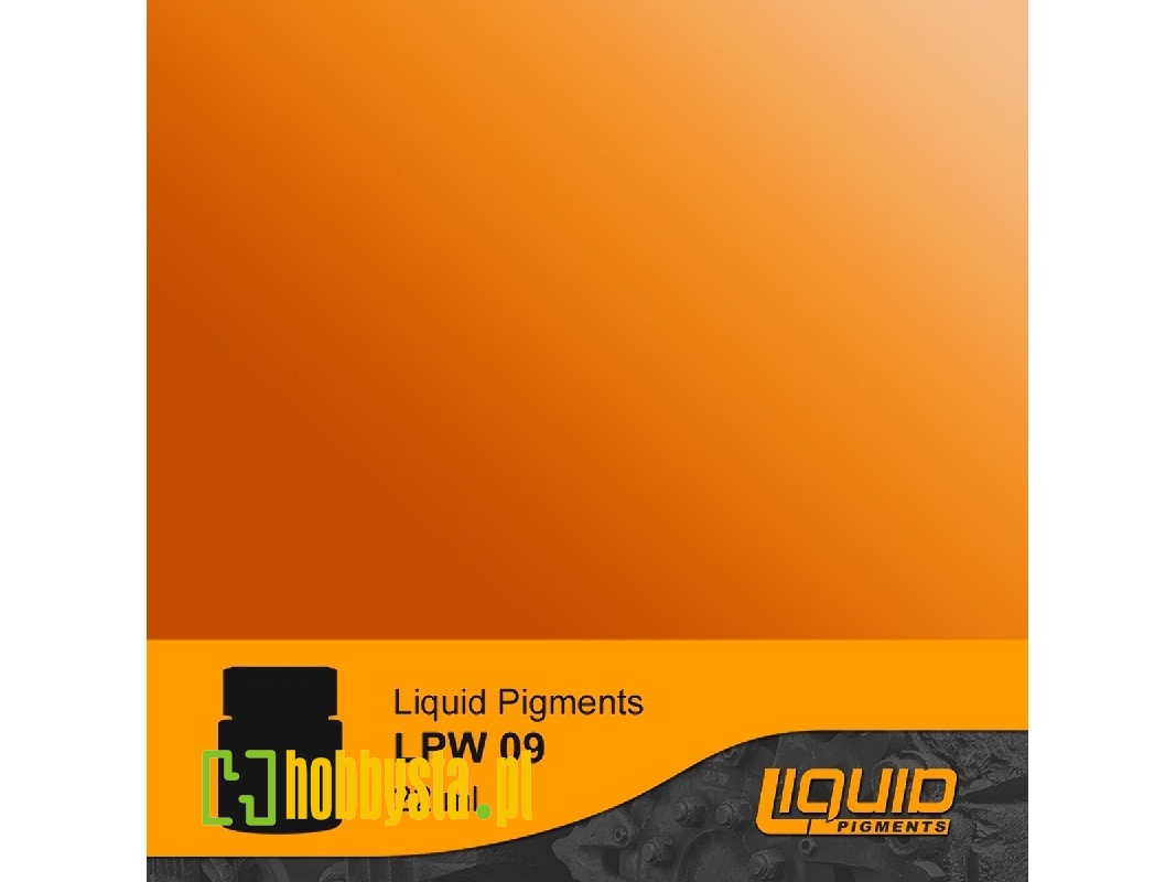 Lpw09 - Orange Marks Liquid Pigments Washes - image 1