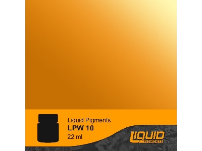 Lpw10 - Yellow Marks Liquid Pigments Washes - image 1