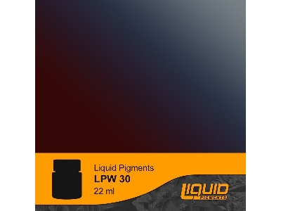 Lpw30 - Blue Burned Exhaust Liquid Pigments Washes - image 1