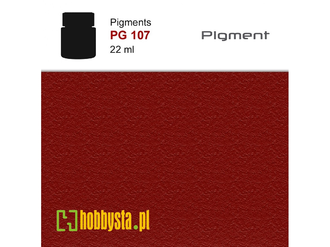 Pg107 - Dark Rust Powder Pigment - image 1