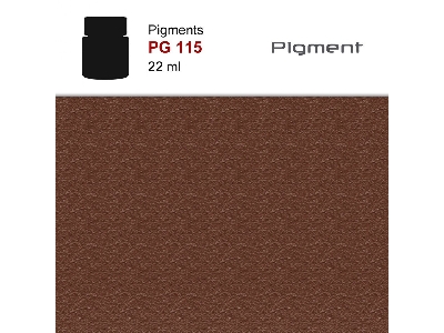 Pg115 - Red Dry Mud Powder Pigment - image 1