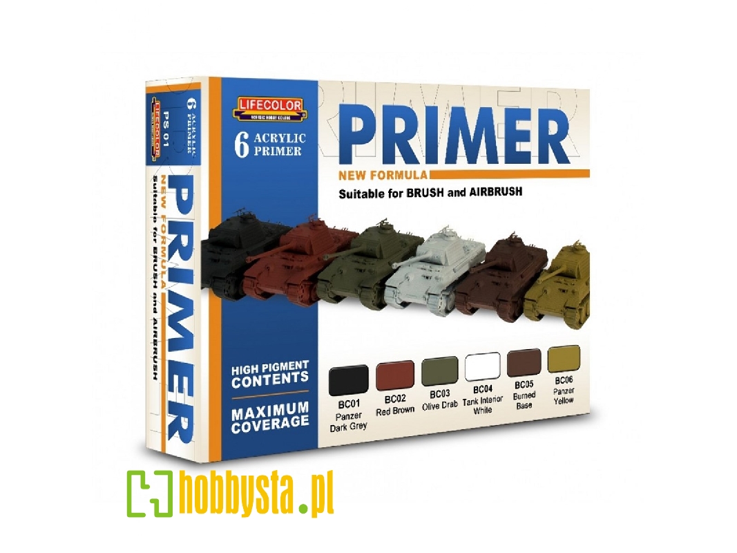 Ps01 - Coloured Acrylic Primers - image 1