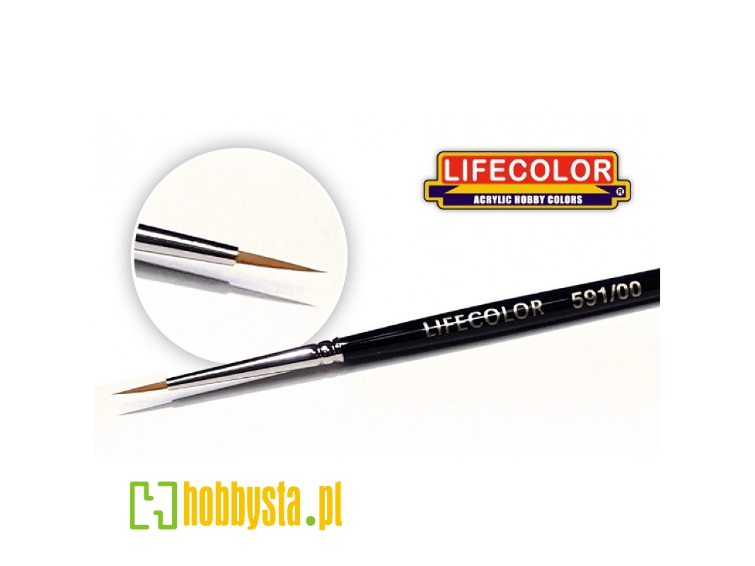 Synthetic Brush Long Hair 00 - image 1
