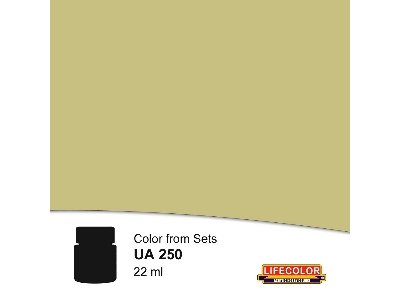 Ua250 - Dunkelgelb Ground Colour - image 1