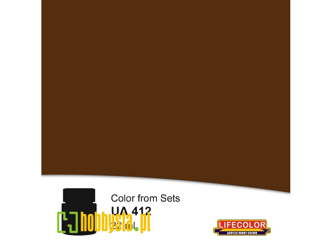 Ua412 - German Uniforms Extra Dark Brown - image 1