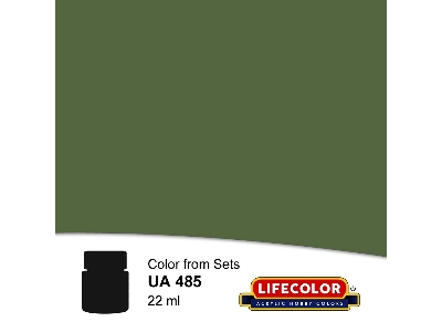 Ua485 - Us Army Uniforms Erdl Medium Green Matt - image 1