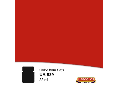 Ua839 - Rosso Fuoco Satin - image 1