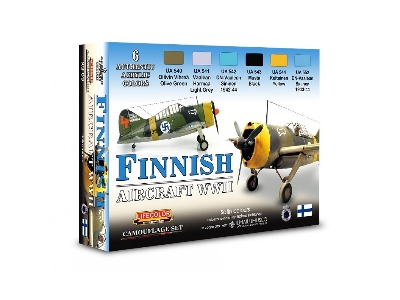 Xs09 - Finnish Wwii Aircrafts Set - image 1